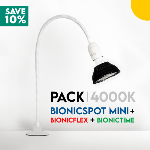 Pack Spot 4000K Mini + BionicFlex + BionicTime Pack Spot 4000K Mini + BionicFlex + BionicTime